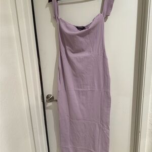 Urban outfitters Lavender Tube Dress Off the Shoulders Large NWT